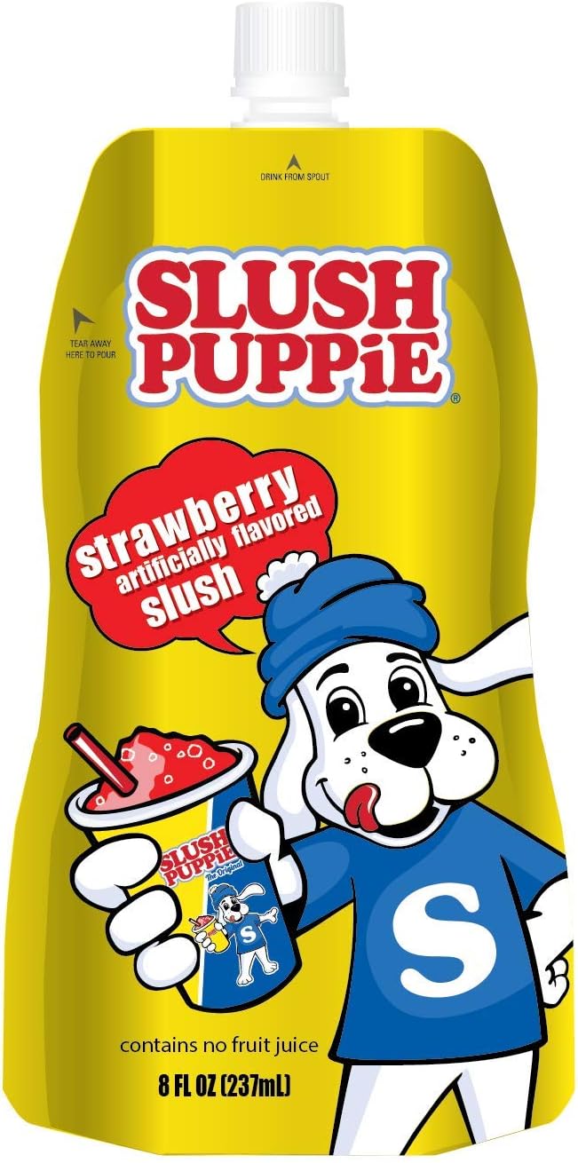 Slush Puppies Slush Strawberry Born In The Usa Snacks 7812
