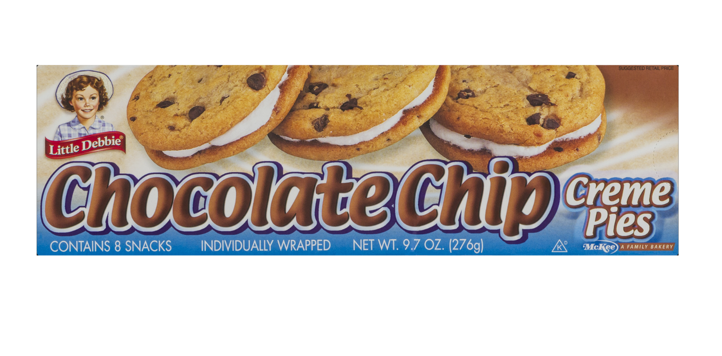 LD Chocolate Chip Creme Pies family packs