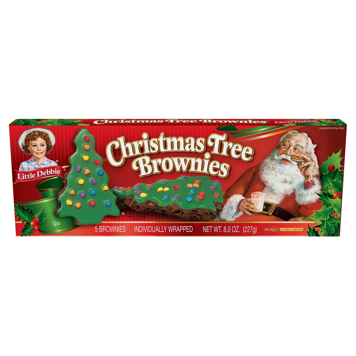 LD Christmas Tree Brownies "Family Pack"