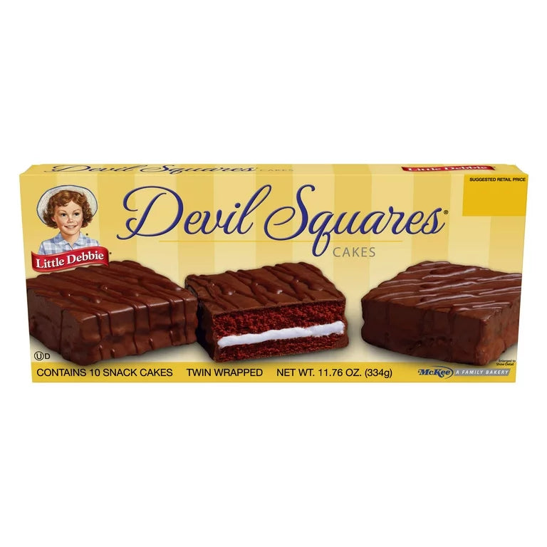 LD Devil Squares Cake family packs