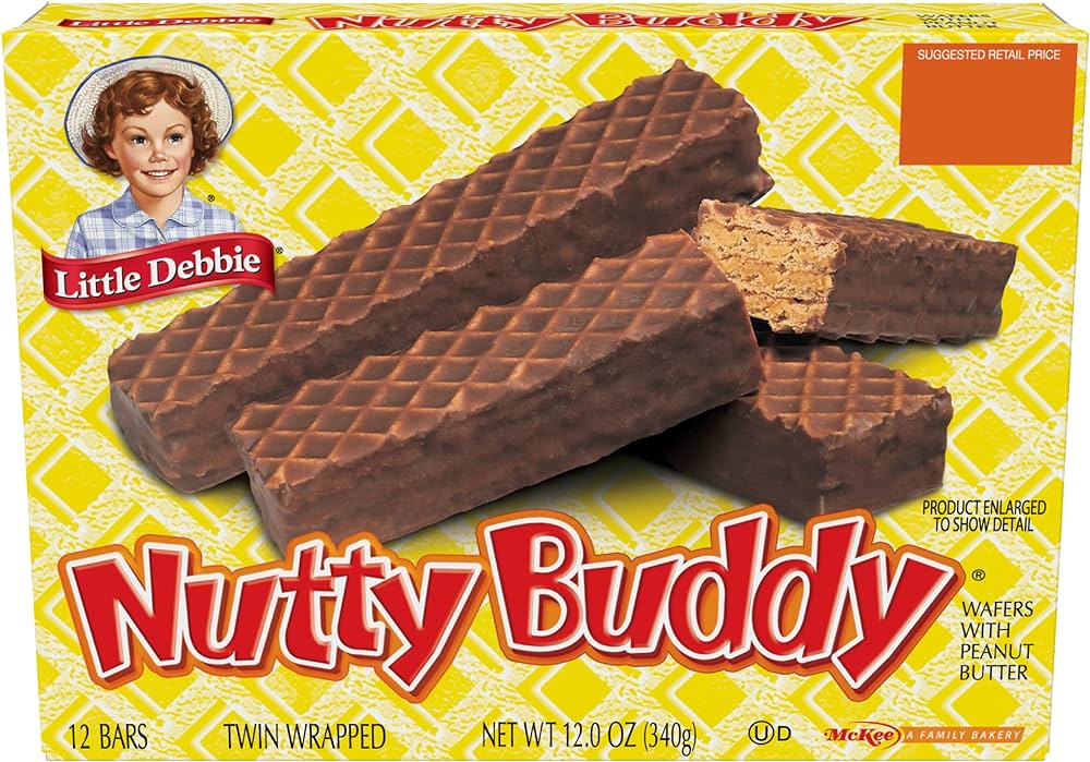 LD Nutty Buddy Wafer bars family packs