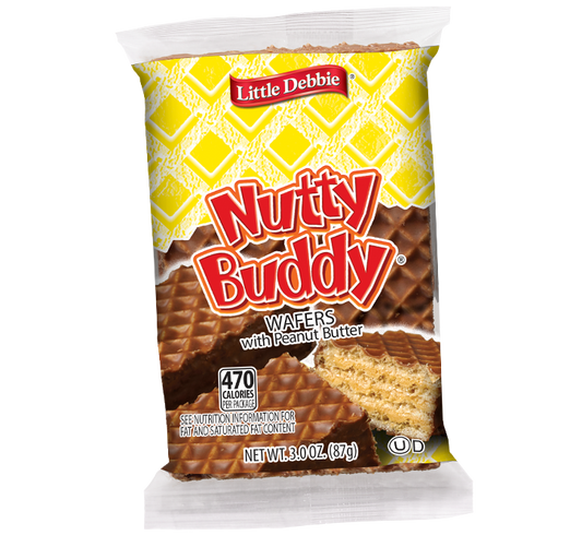 Little Debbie Nutty Buddy Wafer Bars