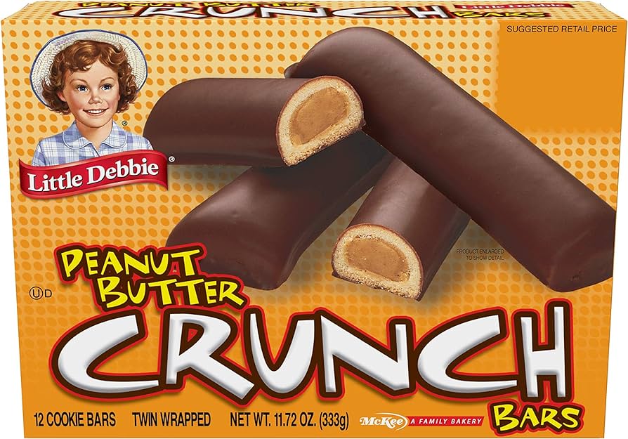 LD Peanut Butter Crunch bars family packs