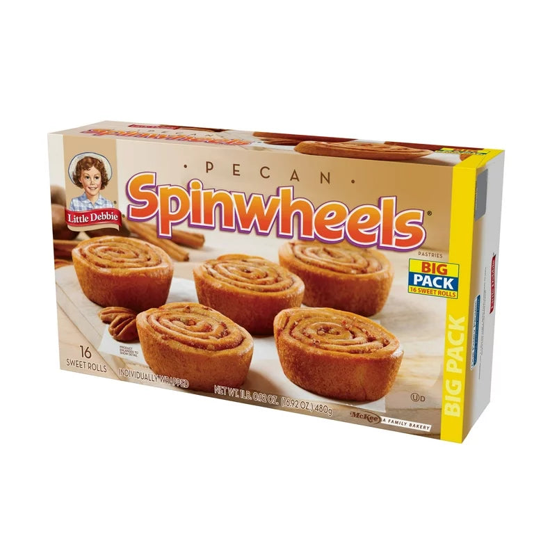 LD Pecan Spinwheels Pastries family packs