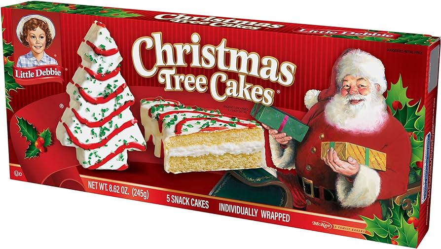 LD Christmas Tree Cakes Vanilla "Family Pack"