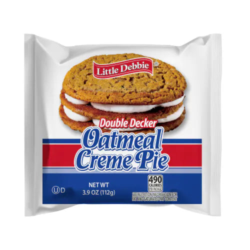 Little Debbie Oatmeal Creme Pie Double Decker